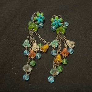 Floral Pierced Earrings